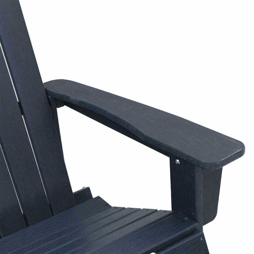 Люлеещ се стол Adirondack Морски син HDPE