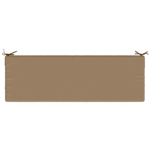 Възглавница за пейка SOEST 100% полиестер Таупе 150 x 50 x 8 см