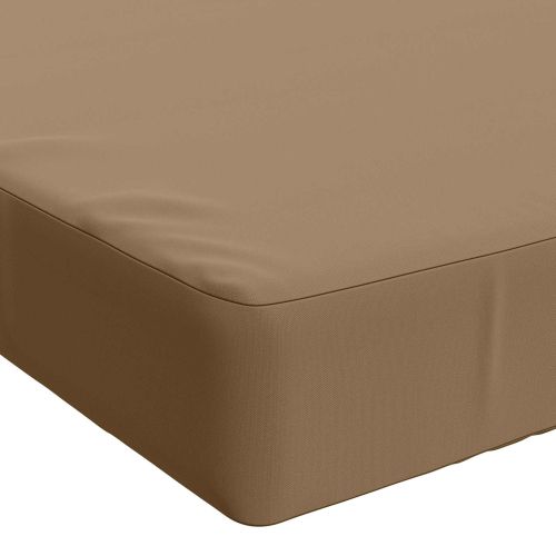 Възглавница за пейка SOEST 100% полиестер Таупе 150 x 50 x 8 см