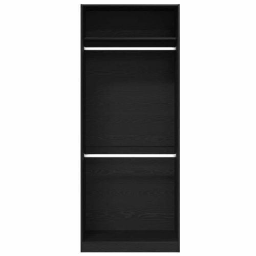 Гардероб Черния дъб 80 x 50 x 200 см Инженерна дървесина