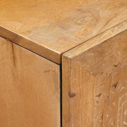 Висок шкаф 60 x 33 x 100 см Солидно мангово дърво