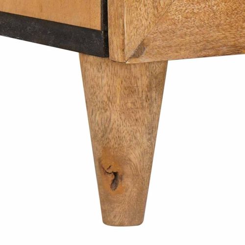 Висок шкаф 60 x 33 x 100 см Солидно мангово дърво