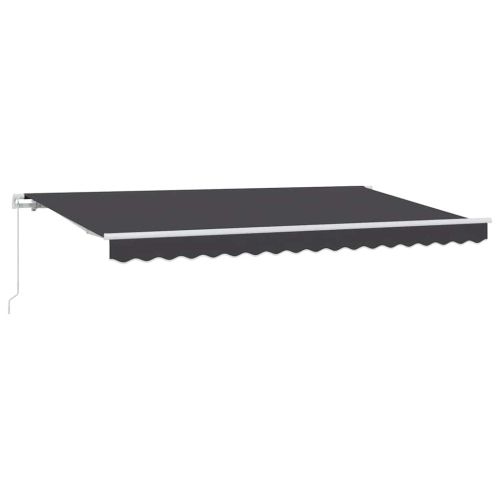 Прибираща се тента Антрацит 400 x 200 cm текстил
