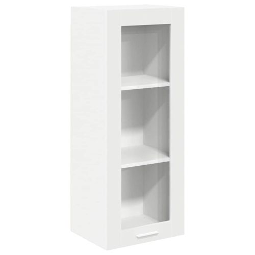 Висящ шкаф Бяло 40 x 31 x 100 см Инженерна дървесина