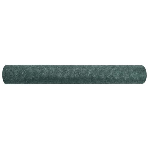 Засенчваща мрежа зелена 1,5x10 м HDPE 75 г/м²