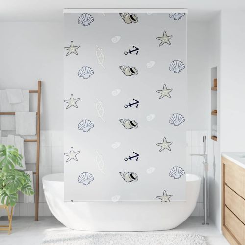 Ролетна щора за душ с касета 130x240 см Ширина на плата 126 см