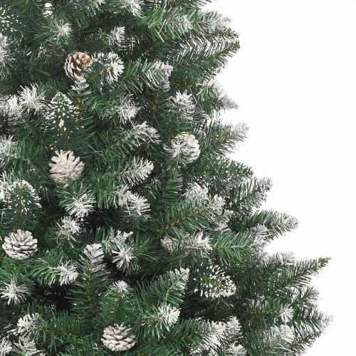 Изкуствена коледна елха със стойка, 150 см, PVC