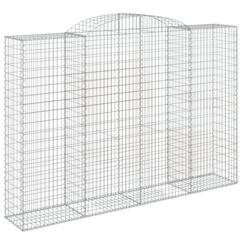 Габионни кошници арка 7 бр 300x50x200/220 см поцинковано желязо