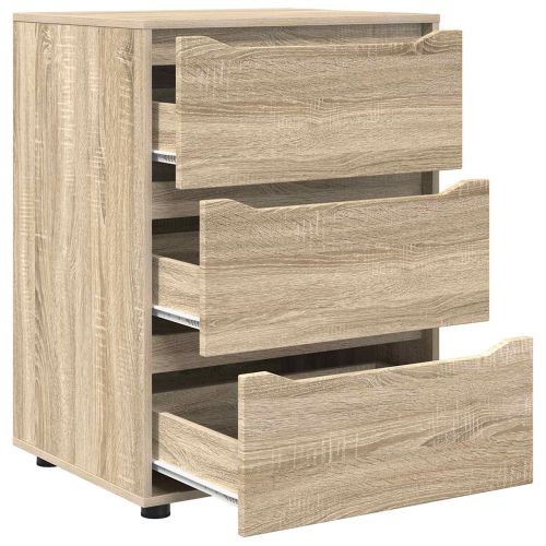 Шкаф за съхранение 60 x 48 x 81 см Инженерна дървесина