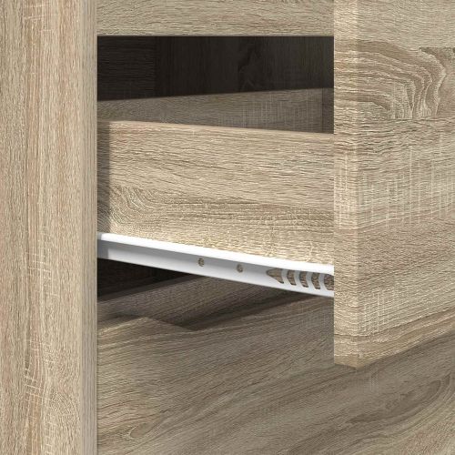 Шкаф за съхранение 60 x 48 x 81 см Инженерна дървесина