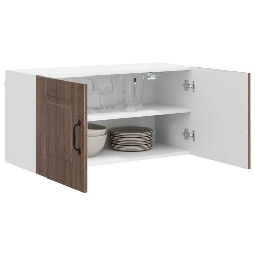 Панел за миялна машина Kalmar Кафяв дъб 80 x 31 x 40 см