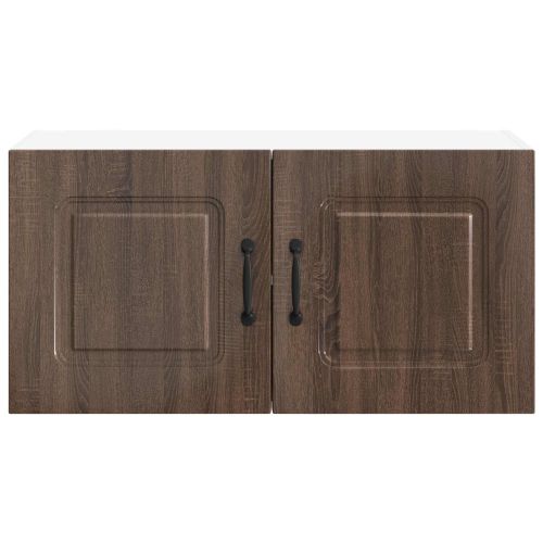 Панел за миялна машина Kalmar Кафяв дъб 80 x 31 x 40 см