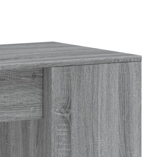Бюро, сив сонома, 102x50x75 см, инженерно дърво