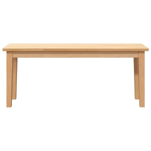Пейка 110 cm Масивна дървесина Гума