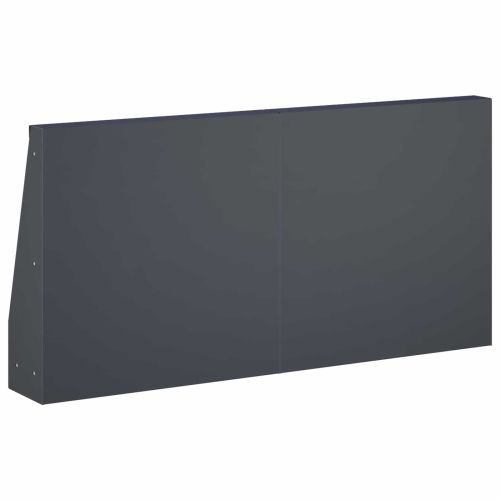 Задържащи стени 6 бр. 40 x 12 x 30 см Стомана Антрацит