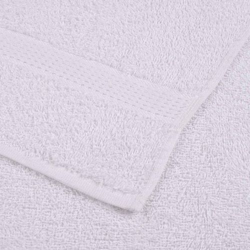 Кърпи за сауна FROGN 4 бр. Бели 80x200 см 360 г/м²