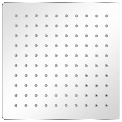 Душ пити от неръждаема стомана, 2 бр, 20x20 cм