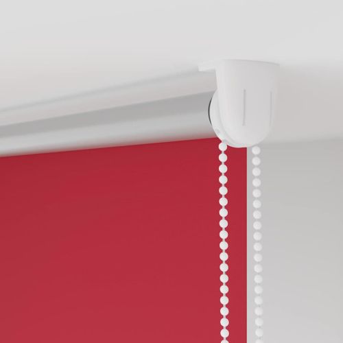 Затъмняваща ролетна щора 124,4x175 см, ширина на плат 120 см, червена