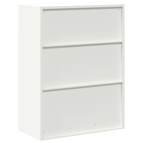 Шкаф за съхранение Бял 80 x 40 x 105 см Стомана
