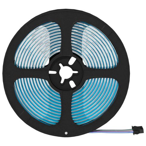 LED лента 2 бр. Черен и прозрачен Мед и пластмаса