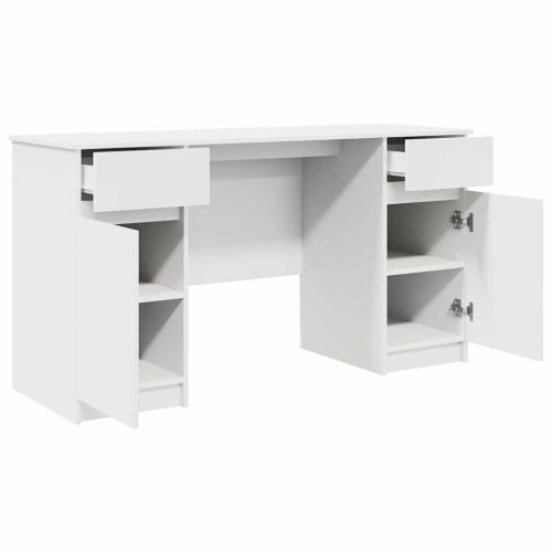 Бюро Бяло Инженерна дървесина 140 x 49 x 76 см