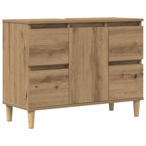 Шкаф за мивка Artisan Oak 80x33x60 cm Инженерна дървесина
