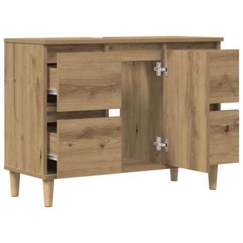 Шкаф за мивка Artisan Oak 80x33x60 cm Инженерна дървесина