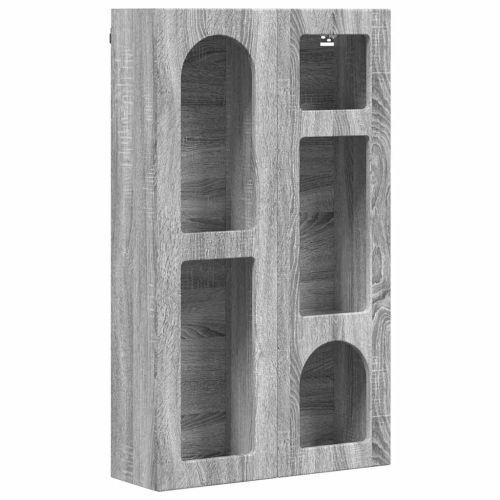 Висящ шкаф с рафт ELST Сив Сонома 59 x 20 x 100 см