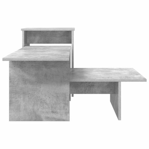 Конзолна маса Циментено сиво 91,5 x 35 x 38,5 см