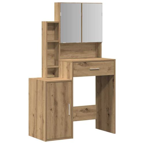 Тоалетка Дъб 80 x 35 x 132 см Инженерна дървесина