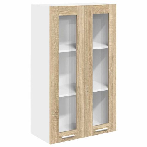 Висящ шкаф Сонома дъб 60 x 31 x 100 см Инженерна дървесина
