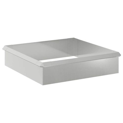 Огради за охлюви 8 бр. 100 x 3,5 x 25 см Галванизирана стомана