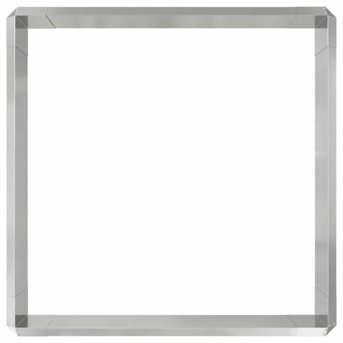 Огради за охлюви 8 бр. 100 x 3,5 x 25 см Галванизирана стомана