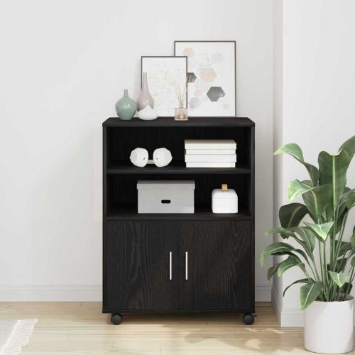 За шкафове Черния дъб 60 x 48 x 74.5 см С колела