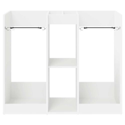 Голф шкаф Едноцветен Бяло 102 x 45 x 85,5 см