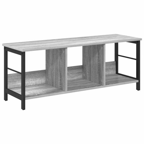 Рафт за книги 3 нива 102 x 32 x 40,5 см Инженерна дървесина