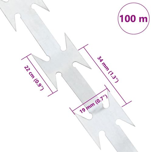 BTO-22 Бодлива тел, 100 м, стомана