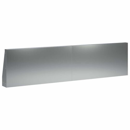 Задържащи стени 6 бр. 80 x 12 x 40 см Поцинкована стомана