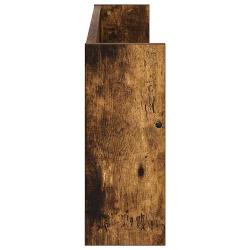 Етажерка за списания с рафт 2 бр. Димян дъб 80 x 12 x 30 см