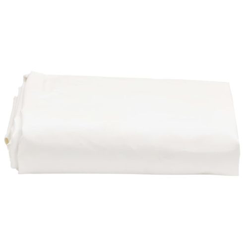 Брезент бял 2,5x4,5 м 650 г/м²