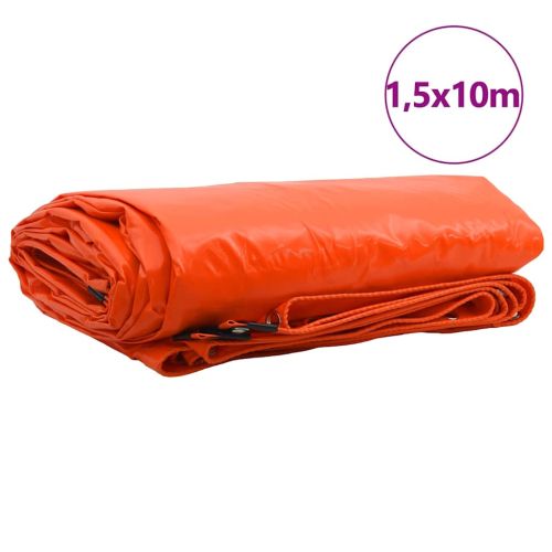 Найлон 650g / m² Оранжево 1,5 x 10 m Канва с PVC покритие