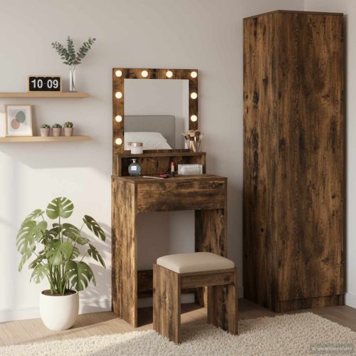 Тоалетка Димян дъб 50 x 41 x 135 см Инженерна дървесина