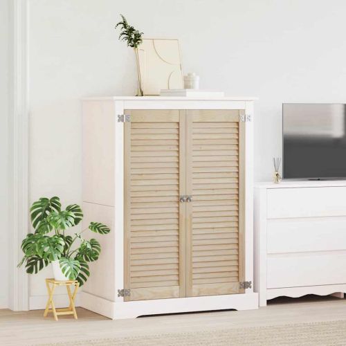 Врата за шкаф с врата 2 бр. Натурално 110 x 39,5 см