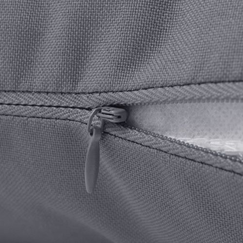 Градински възглавници, 4 бр, 45x45 см, сиви