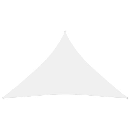 Платно-сенник, Оксфорд плат, триъгълно, 5x6x6 м, бяло