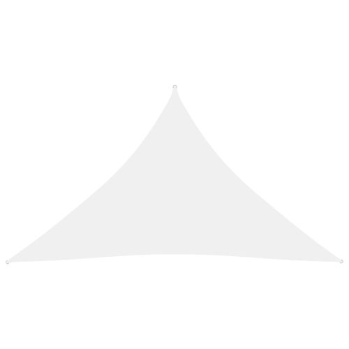 Платно-сенник, Оксфорд плат, триъгълно, 5x5x6 м, бяло