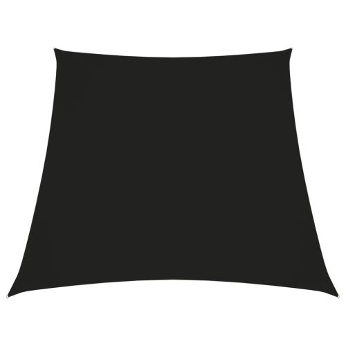 Платно-сенник, Оксфорд текстил, трапец, 2/4x3 м, черно