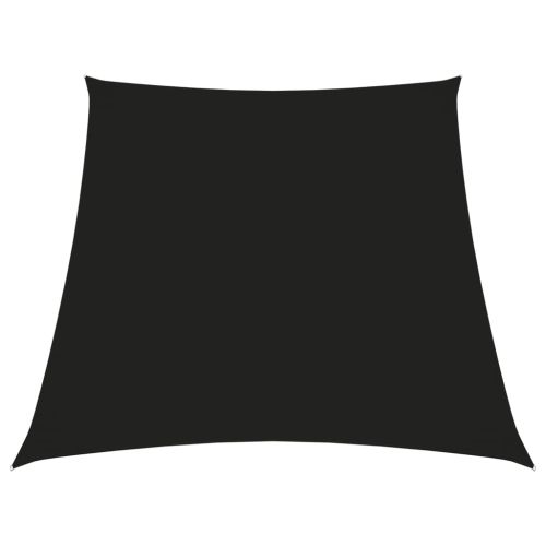 Платно-сенник, Оксфорд текстил, трапец, 3/5x4 м, черно
