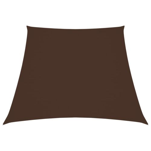 Платно-сенник, Оксфорд текстил, трапец, 2/4x3 м, кафяво