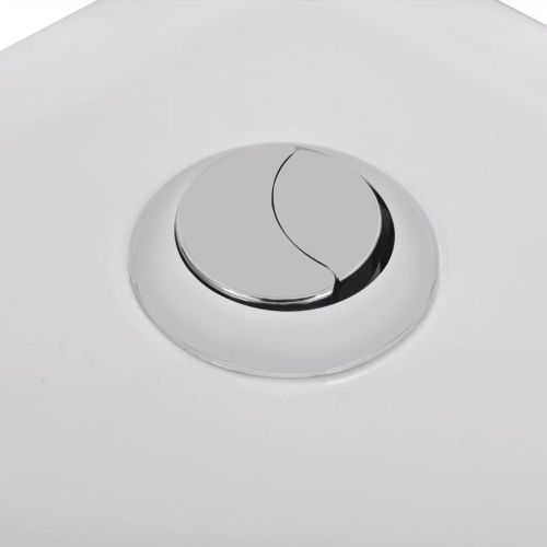 Керамичен моноблок, ъглов, бял